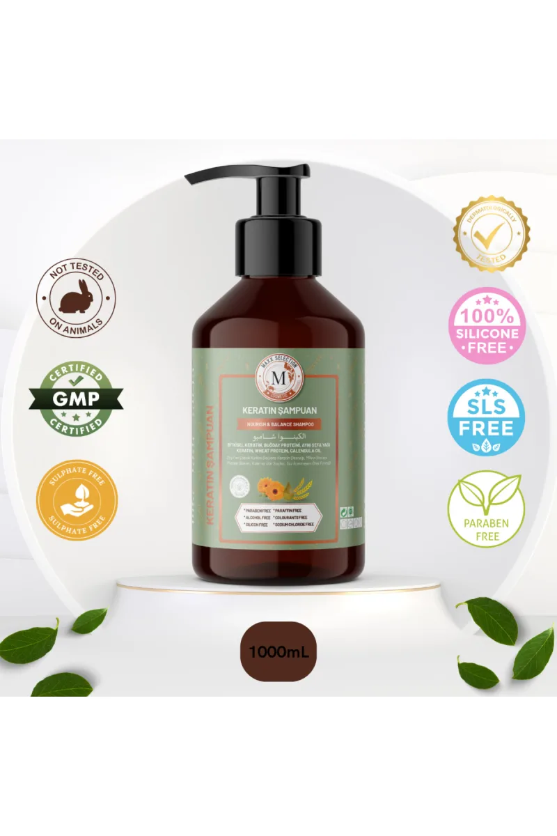 Maxx Selection Keratin ŞAMPUAN1000 ml