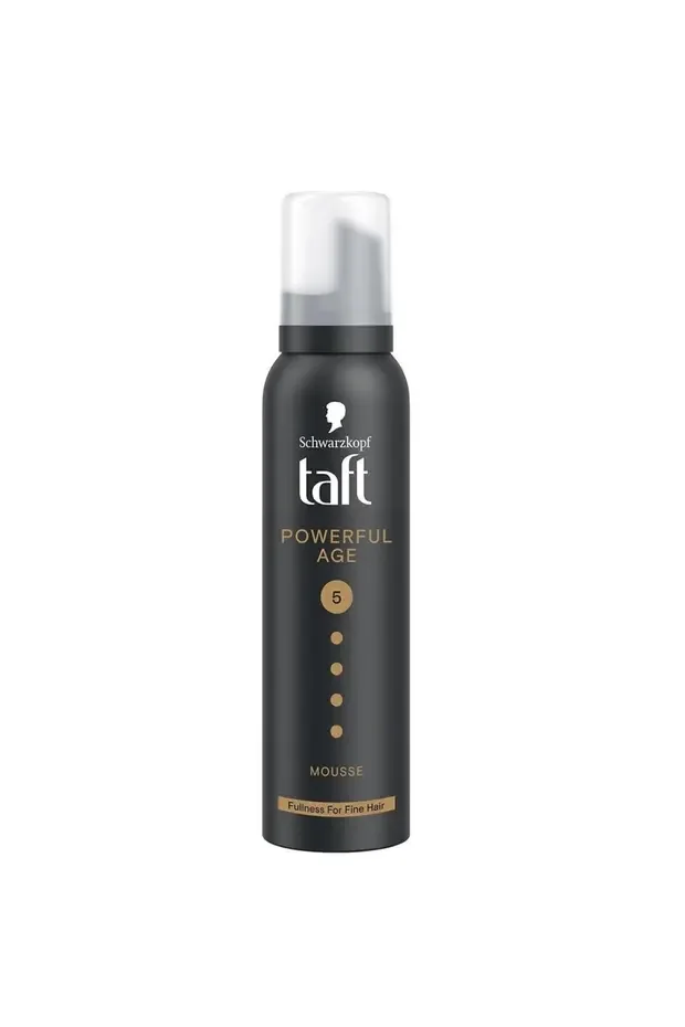 Taft Saç Köpüğü Güçlü Tutuş ve Hacimli Saçlar - Powerful Age 150 ml