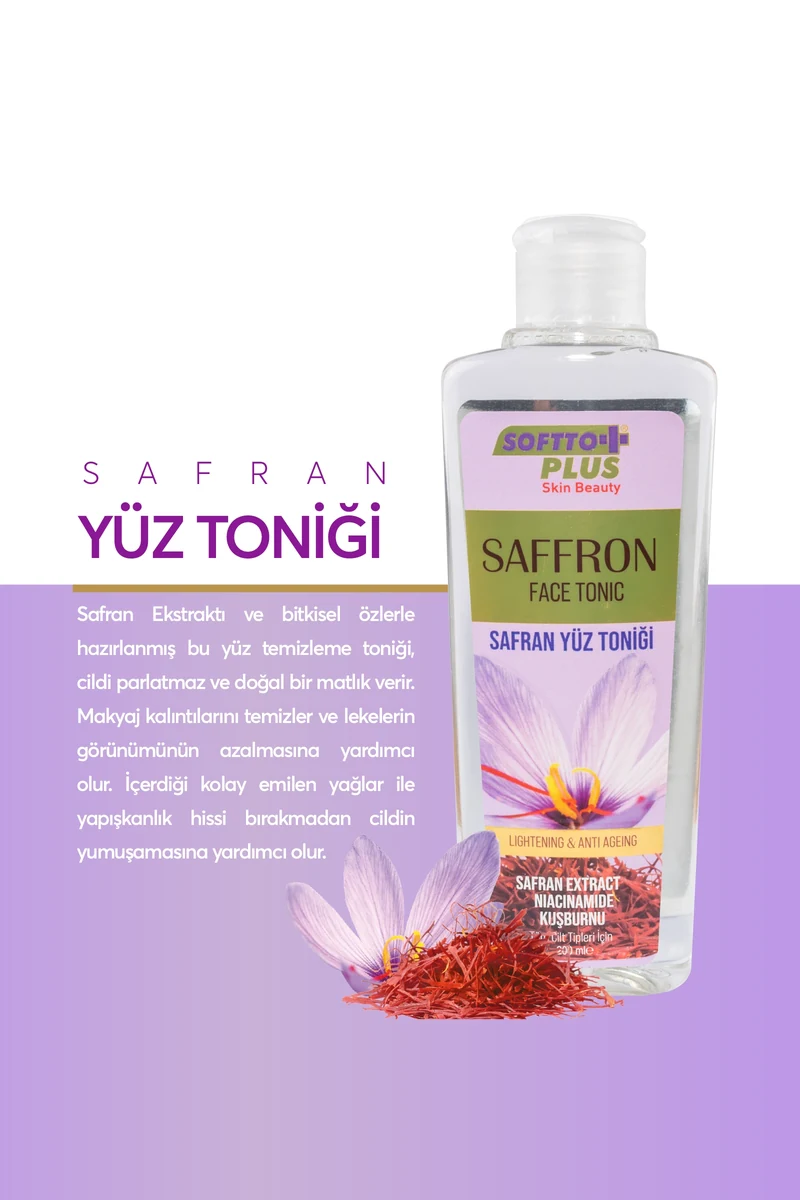 Softto Plus Saç Bakım Tonik 200 Ml - Safran resmî ürün görseli