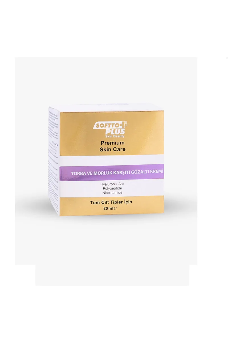Softto Plus Göz Altı Bakım kremi - Göz Altı Kırışıklık Kremi 20 Ml