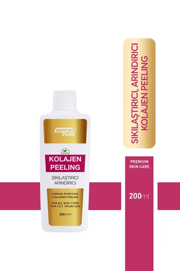Softto Plus Yüz Bakım Peelıng - Kolajen Özlü Peelıng 200 Ml