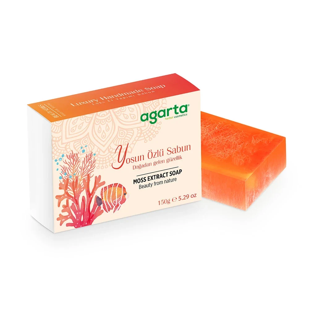 Agarta Doğal Kalıp Sabun 150gr - Yosun Özlü resmî ürün görseli
