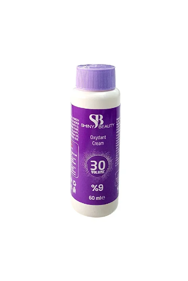 SHINY BEAUTY Oksidan Krem Saç Boya Aktivatorü - 30 VOLUM %9 60 ML