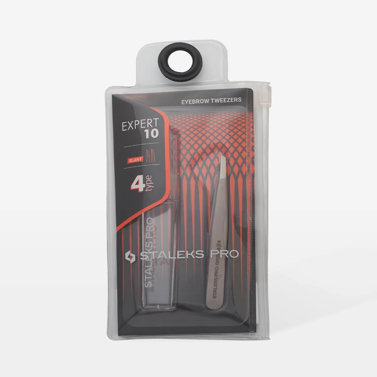 Staleks Pro Expert 10 Profesyonel Kaş Cımbızı - 10 Type 4 Dar Eğimli ürün görseli