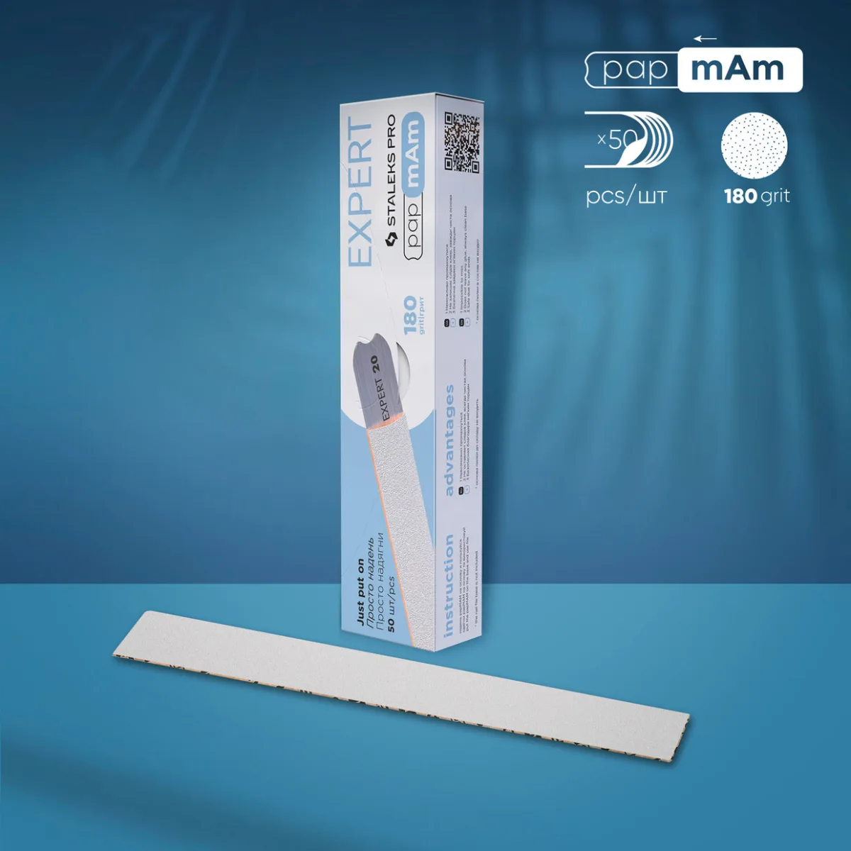 Staleks Pro Expert 22 Papmam Yedek Beyaz Törpü - 180 Grit