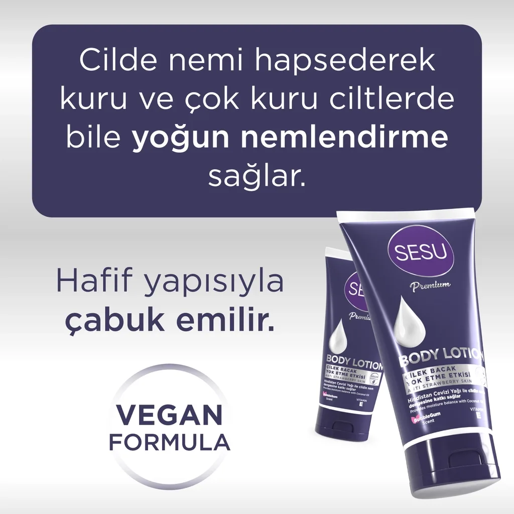 SESU Nemlendirici Vücut Losyonu 175 ml