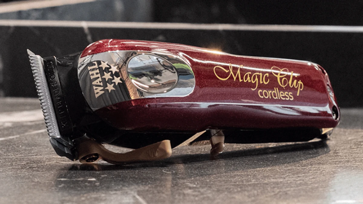 Wahl Cordless Magic Clip berber tezgâhında