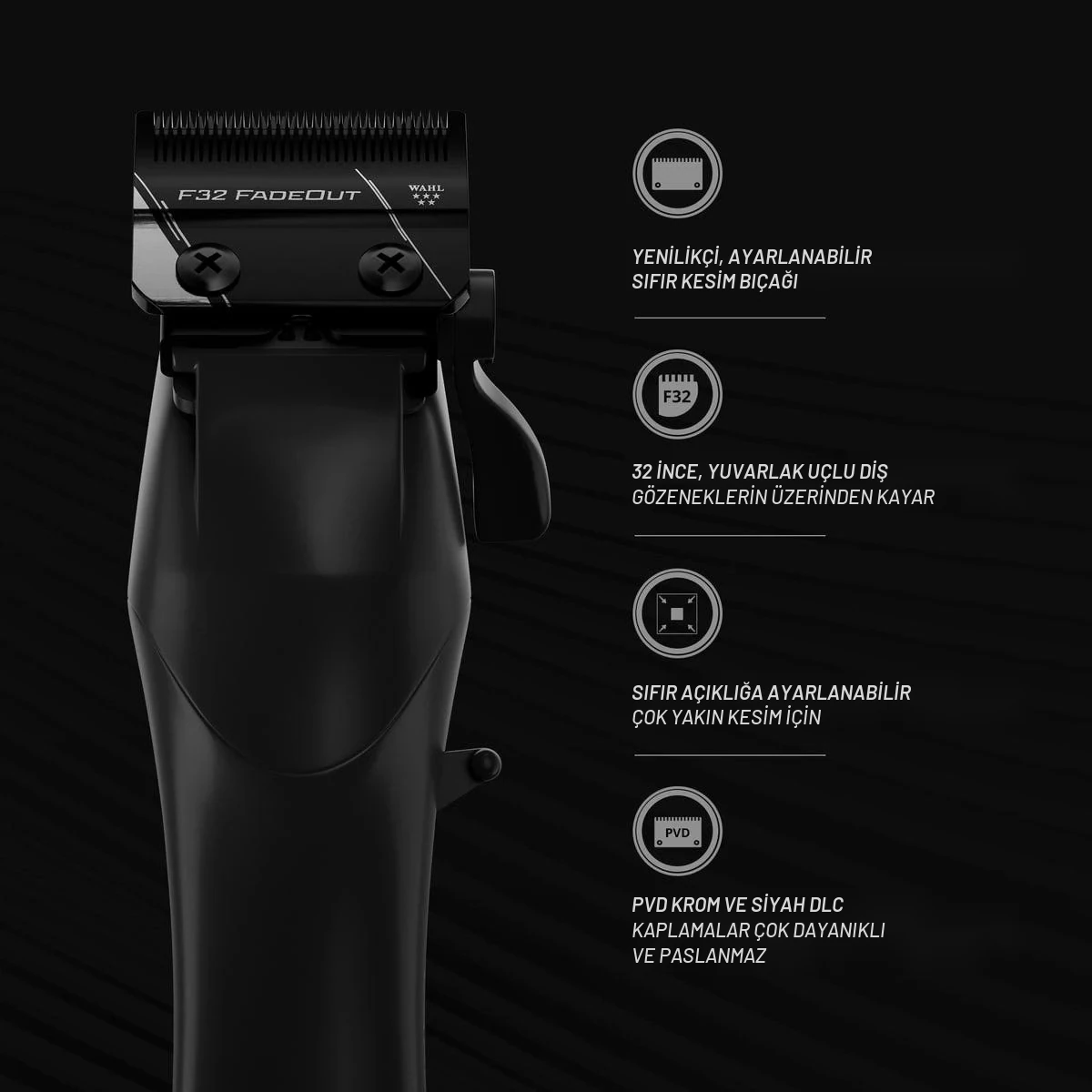 Wahl Vapor bıçak özellikleri