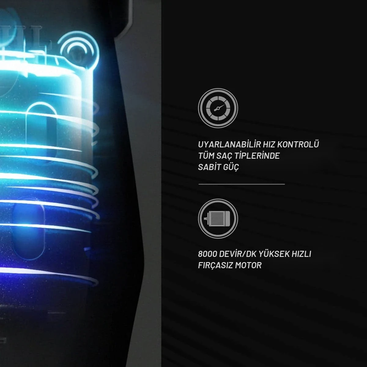 Wahl Vapor fırçasız motor