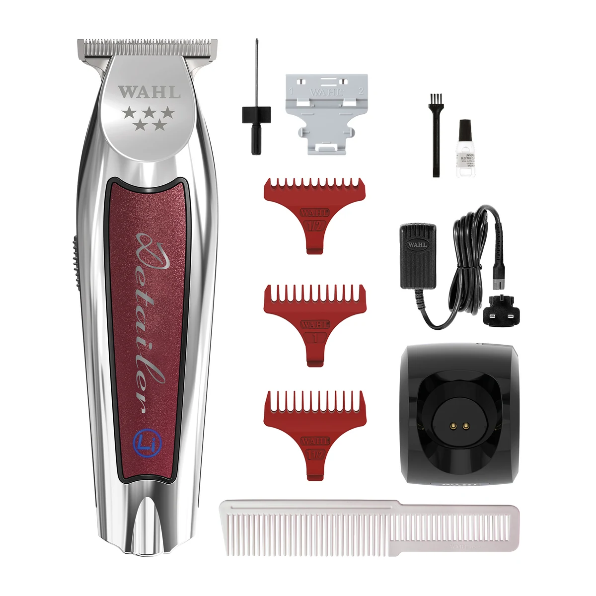 Wahl Cordless Detailer Li set içeriği