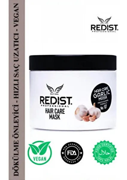 Redist Saç Bakım Maskesi Serisi 500 Ml - Sarımsaklı