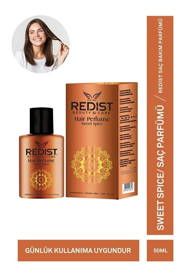 Redist Saç Bakım Parfümü Serisi 50 Ml - Tatlı Baharat koku