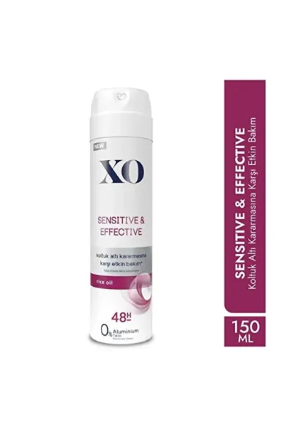 Xo Deodorant 150ML Women-Kadın - Sensitive & Effective