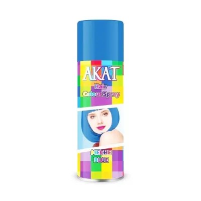 Akat Gardi Renkli Saç Spreyi Geçici Boya 150 ml - Mavi