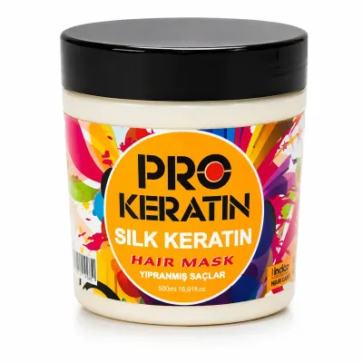 Pro Keratin Saç Bakım Maskesi Serisi 500 Ml - Silk Keratin