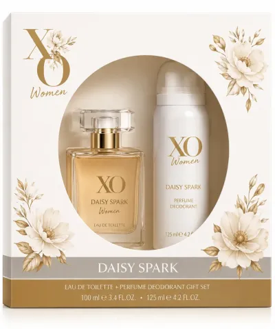 XO Daisy Spark Kadın Parfüm Deodorant Seti