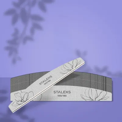 Staleks Pro Yarım Ay Kağıt Törpü 25'li - 100/180 Grit