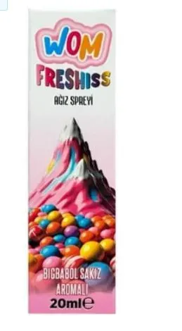Wom Freshiss Ferahlatıcı Ağız Spreyi 20 ml - Big Babol