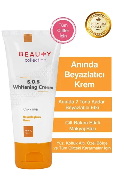 Beauty Collection Yüz Bakım Kremi - Anında Beyazlatma Etkili