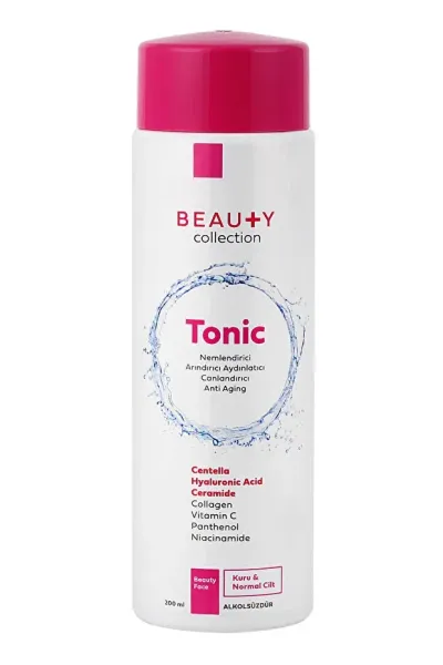 Beauty Collection Yüz Bakım Toniği 200 ml - Kuru ve Normal Ciltler İçin