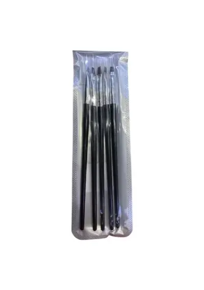 Point Professional Nail Art Tırnak Kalemi Seti - 5Li KAPAKLI SİYAH