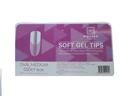 Point  Jel Tips Profesyonel Protez Tırnak - 550li Oval Medium