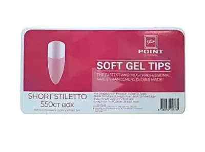 Point  Jel Tips Profesyonel Protez Tırnak - 550'li Stıletto
