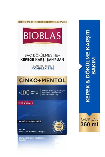 Bioblas Saç Bakım Şampuan 360 ml - Kepeğe Karşı