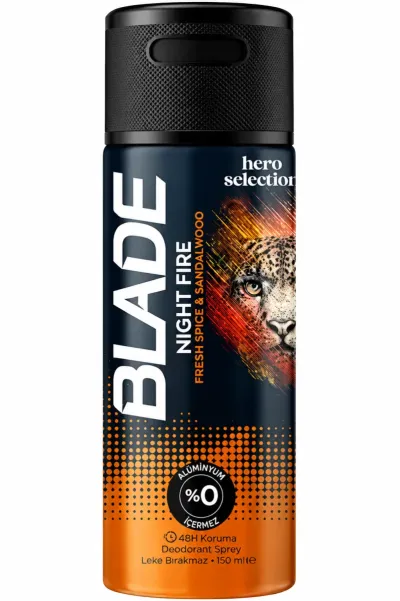 Blade Sprey Deodorant 150 ml - Night Fire