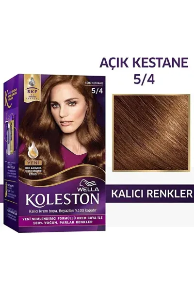 WELLA KOLESTON İNTENSE SAÇ BOYASI - 5/4 AÇIK KESTANE