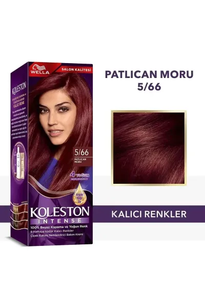 WELLA KOLESTON İNTENSE SAÇ BOYASI - 5/66 PATLICAN MORU