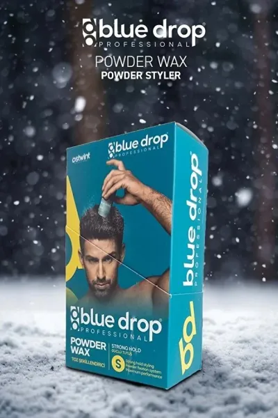 Blue Drop Toz Şekillendirici Wax 15 ml - Strong Hold