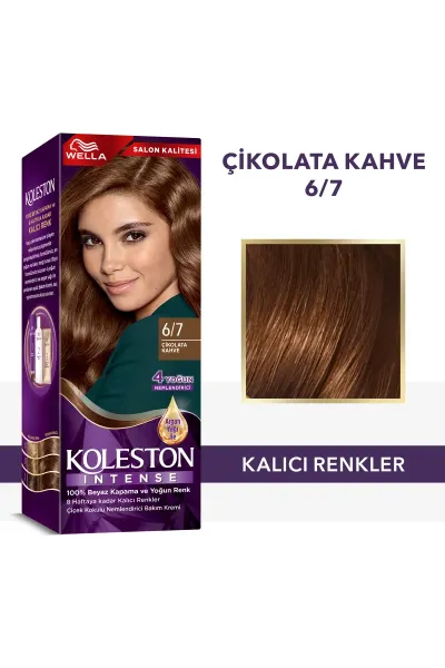 WELLA KOLESTON İNTENSE SAÇ BOYASI - 6/7 ÇİKOLATA KAHVE