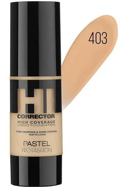 Pastel High Coverage Liquid Foundation - No: 403