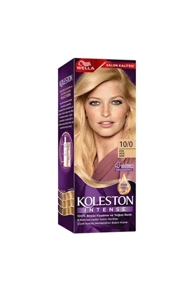 WELLA KOLESTON İNTENSE SAÇ BOYASI - 10/0 ÇOK AÇIK SARI
