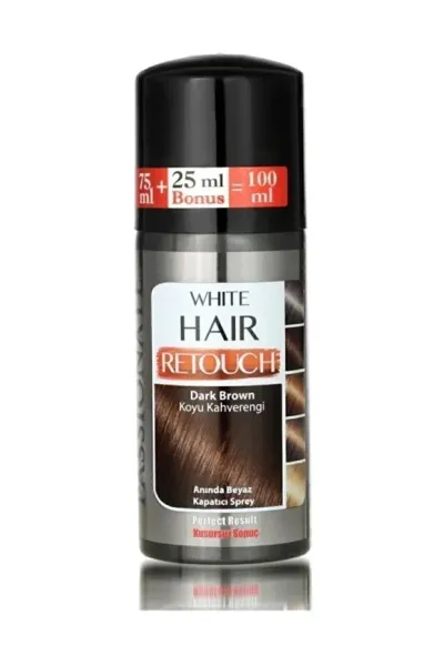 Passionate Anında Beyaz Saç Kapatıcı - Koyu Kahverengi 100 Ml