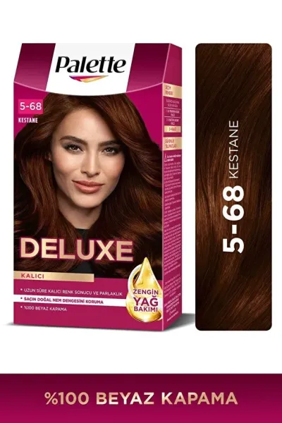 Palette Deluxe Saç Boyası 50 ml - 5-68 Kestane