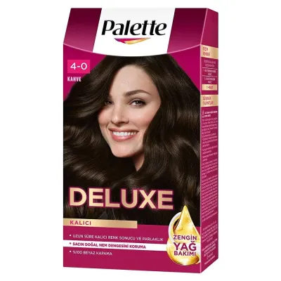 Palette Deluxe Saç Boyası 50 ml - 4-0 Kahve