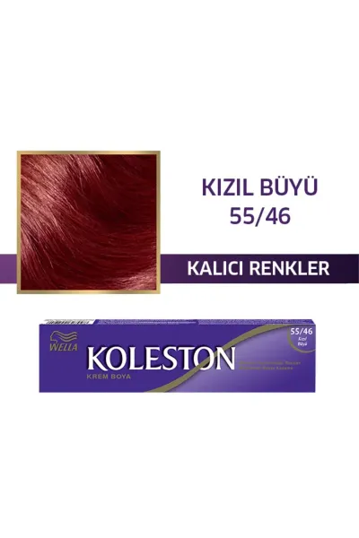 WELLA KOLESTON SİNGLE SAÇ BOYASI - 55/46 KIZIL BUYU