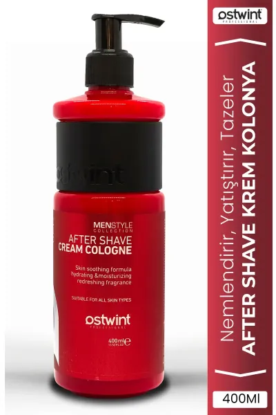 Ostwint Tıraş Sonrası Krem Kolonya 400 ml - Red
