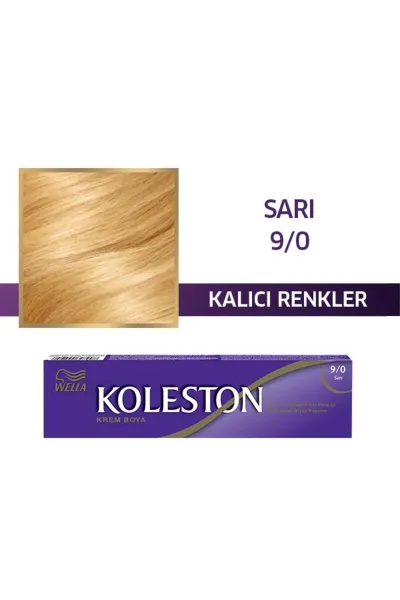 WELLA KOLESTON SİNGLE SAÇ BOYASI - 9/0 SARI