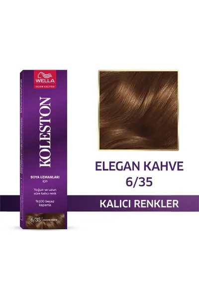 WELLA KOLESTON SİNGLE SAÇ BOYASI - Kahve 6/35