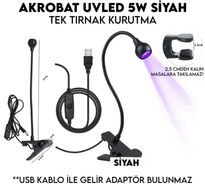 Mini UV LED Lamba Jel ve Kalıcı Oje Kurutucu