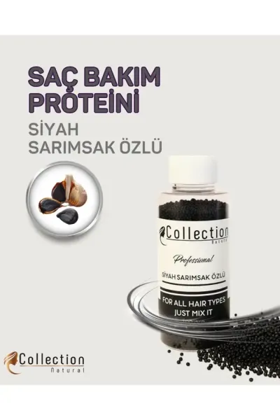 Collection Natural Protein Tozu 100 g - Siyah Sarımsak Özlü