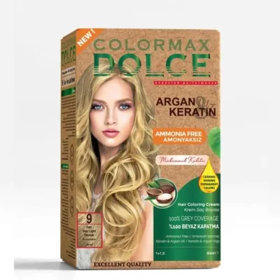 Colormax Dolce Amonyaksız, Doğal Set Boya - 9 Sarı