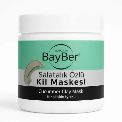 Nova Touch Bayber Kil Maske 500 Gr - Salatalık Özlü