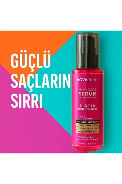 Nova Touch Biotin Keratin Saç Serumu