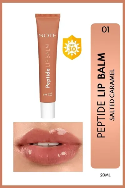 Note Peptide Lip Balm SPF 30 Dudak Balmı - 01 Salted Caramel