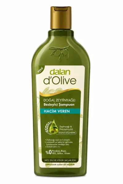 Dalan D'Olive Doğal Zeytinyağlı Şampuan 400 ml