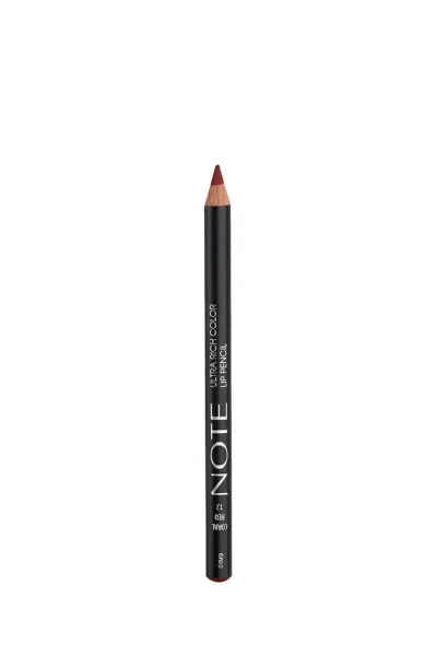 Note Ultra Rich Color Dudak Kalemi - 12 Coral Red - Kırmızı